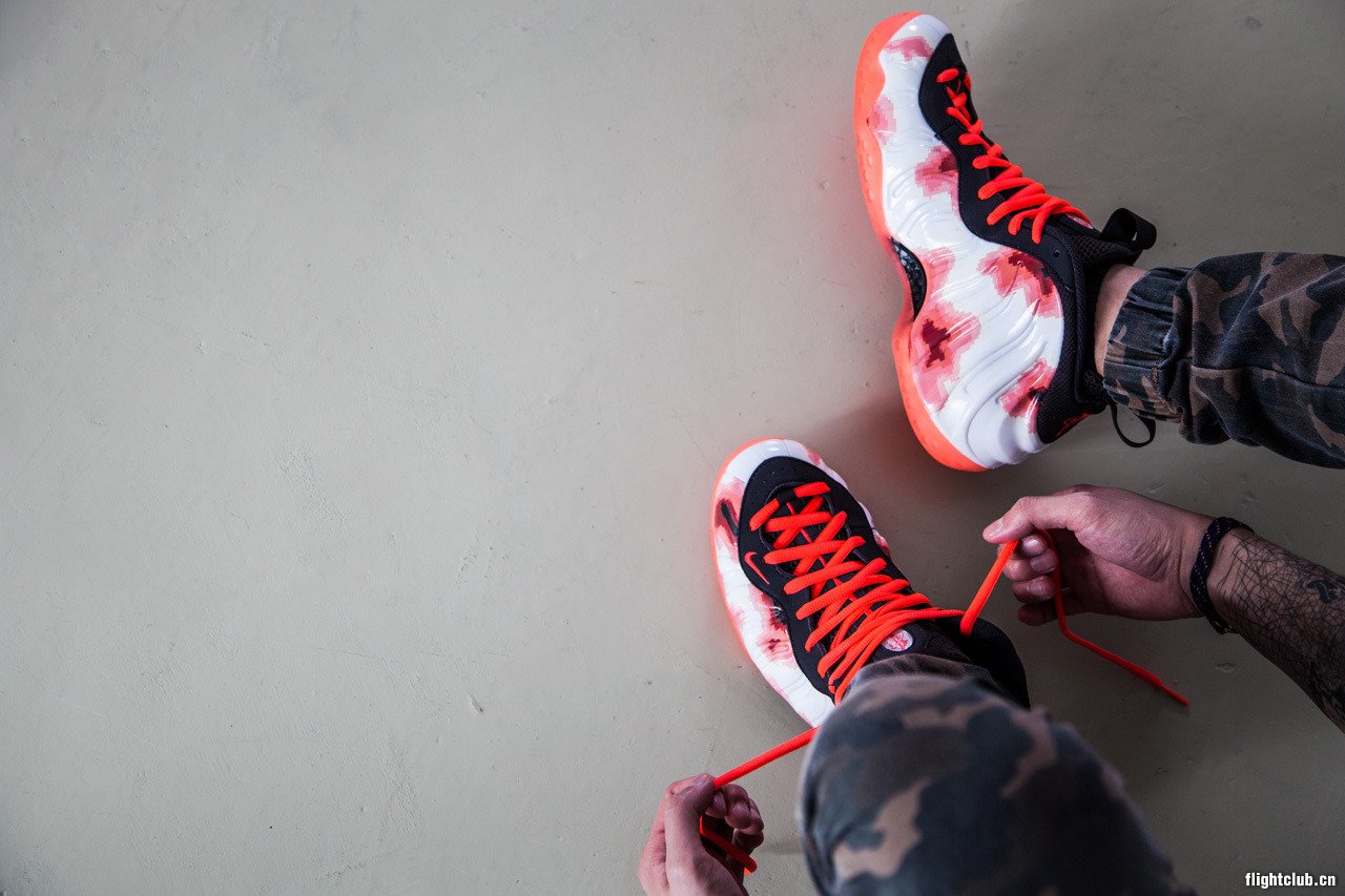 foamposite,one,thermal map,大姨妈 Nike Air Foamposite One PRM “Weatherman” 细节大图 Image of Nike Air Foamposite One PRM “Weatherman” 上海獨佔系列