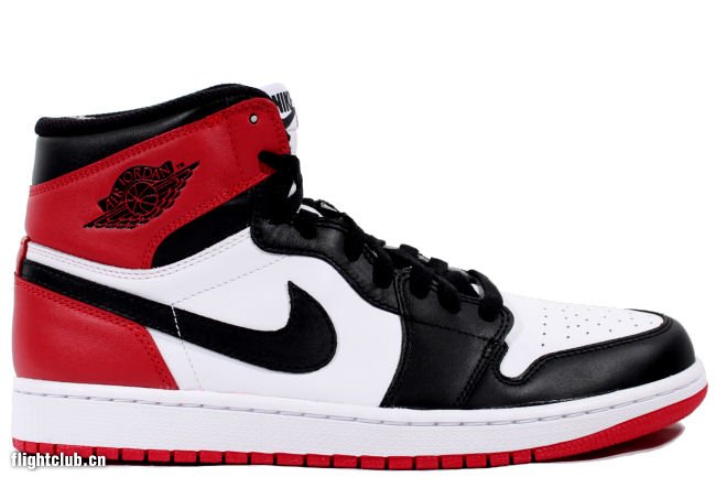air jordan,aj 公牛队配色 AIR JORDAN TOP 20 排行榜 20. Air Jordan 1 Black Toe