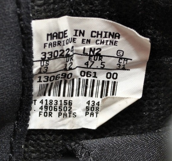 Air,Jordan,Flu,Game,乔丹,实穿版,即将, Air Jordan 12 "Flu Game" 乔丹实穿版即将拍卖 flu game air jordan 12 game worn 05 570x534 Michael Jordans Air Jordan 12 Flu Game