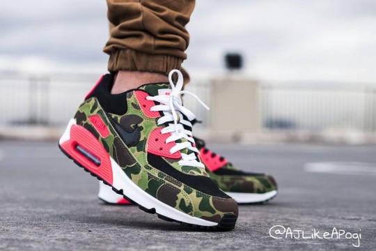 Sneaker球鞋资讯 Sneaker球鞋资讯 本周球鞋上脚精选 12.7 Alvin Gumabay Nike Air Max 90 Atmos Duck Camo Infrared 540x360