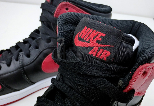 黑红,再现,Air,Jordan,Bred,高清,实物,图赏 AJ1黑红555088-023 黑红再现,Air Jordan 1 OG Hi "Bred" 高清实物图赏