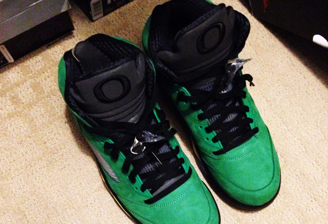 AJ5俄勒冈鸭子发售日期 AJ5俄勒冈鸭子发售日期 流言:Air Jordan 5 "Oregon Ducks" 全明星周末发售
