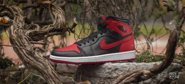 Air Jordan 1 Bred,AJ1 Bred,AJ1 AJ1黑红樱木发售信息 Air Jordan 1 "Bred" 黑红配色美图欣赏