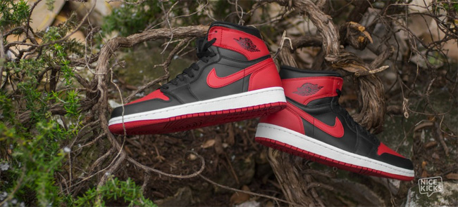 Air Jordan 1 Bred,AJ1 Bred,AJ1 AJ1黑红樱木发售信息 Air Jordan 1 "Bred" 黑红配色美图欣赏