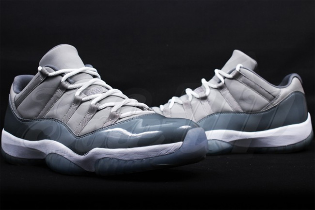 AJ 2014发售信息,Air Jordan 11 Low AJ11Low酷灰2014年发售 Air Jordan 11 Low Cool Grey 酷灰配色或将市售