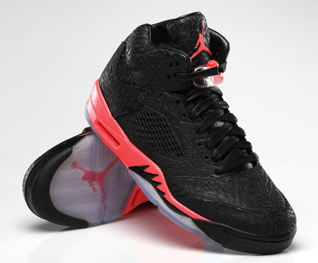 AJ5黑红外全爆裂,AJ5,Air Jordan 5 3La AJ5黑红外全爆裂 Air Jordan 3Lab5 "Infrared" 官方发售信息