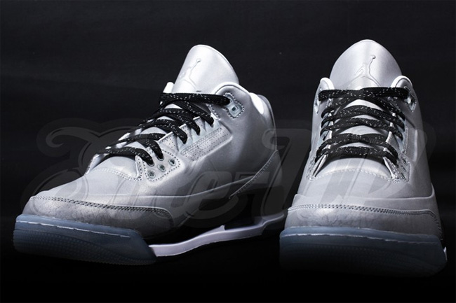 5Lab3,Air Jordan 3 5Lab3 Refle AJ3 5Lab3 631603-003 全反光 Air Jordan 3 5Lab3 "Reflective" 高清图赏