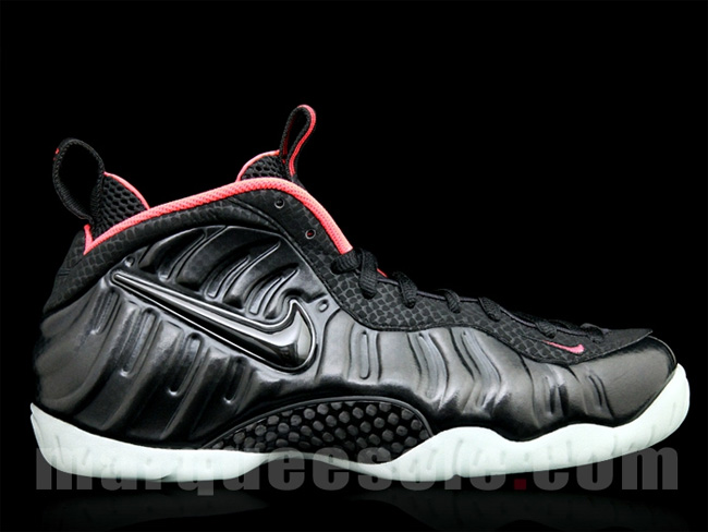 616750-001,黑粉泡,Foamposite Sola 616750-001 黑粉泡 Nike Air Foamposite Pro "Solar Red" 高清图赏