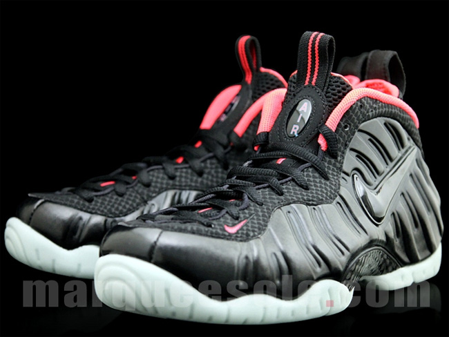 616750-001,黑粉泡,Foamposite Sola 616750-001 黑粉泡 Nike Air Foamposite Pro "Solar Red" 高清图赏