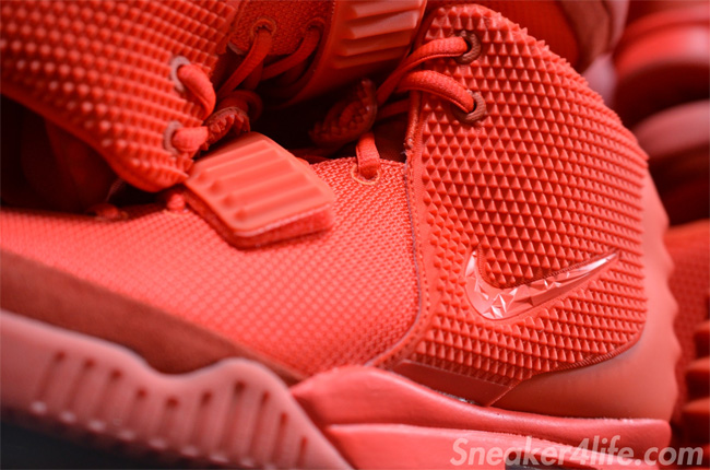 508214-660,Nike Air Yeezy 2 508214-660大红椰子2补货 Nike Air Yeezy 2 "Red October" 高清实物图赏