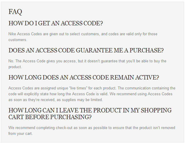 Nike,或将,推出,Access,Code,机制,来,对抗 Nike 将推出 Access Code 机制来对抗机器人下单