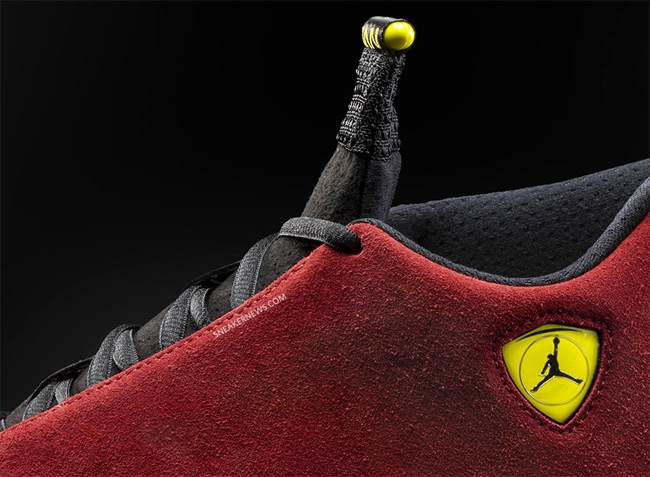 AJ14,Air Jordan 14 AJ14 2014发售 Air Jordan 14 "Red Suede" 红色麂皮高清图赏