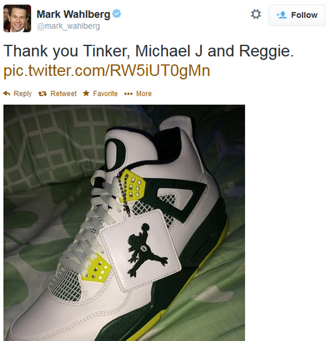 俄勒冈鸭子,AJ4,Air Jordan 4 AJ4俄勒冈鸭子 马克·沃尔伯格网晒 Air Jordan 4 "Oregon JumpDuck" 俄勒冈鸭子,AJ4,Air Jordan 4 AJ4俄勒冈鸭子 马克·沃尔伯格网晒 Air Jordan 4 "Oregon JumpDuck"