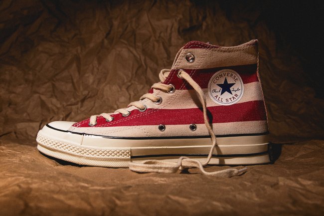 Converse Chuck Taylor Converse Chuck Taylor All Star 70s “Vintage Flag”图赏 Converse Chuck Taylor Converse Chuck Taylor All Star 70s “Vintage Flag”图赏