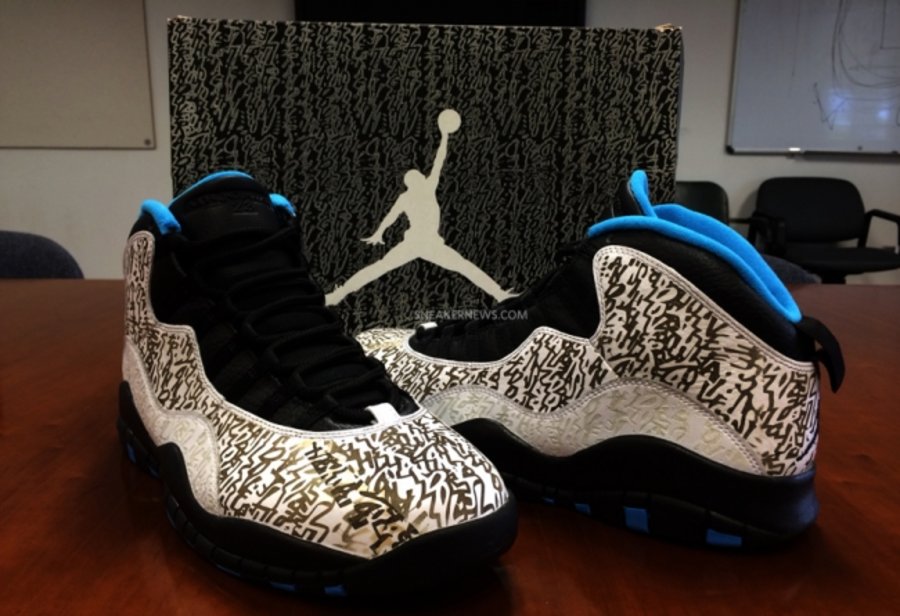 AJ10,Air Jordan 10 AJ10 Air Jordan 10 “Laser” PE 实物曝光 AJ10,Air Jordan 10 AJ10 Air Jordan 10 “Laser” PE 实物曝光
