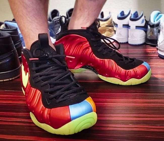 Foamposite Pro,Foamposite Nike Air Foamposite Pro "What The" 实物上脚 Foamposite Pro,Foamposite Nike Air Foamposite Pro "What The" 实物上脚