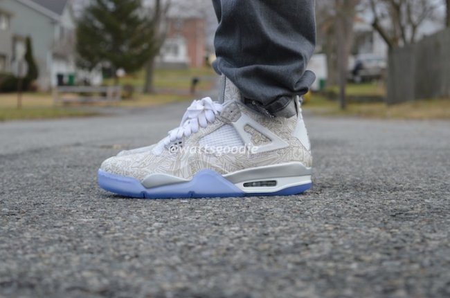 705333-105,AJ4,Air Jordan 4 705333-105AJ4镭射 Air Jordan 4 “Laser” 上脚实拍 705333-105,AJ4,Air Jordan 4 705333-105AJ4镭射 Air Jordan 4 “Laser” 上脚实拍