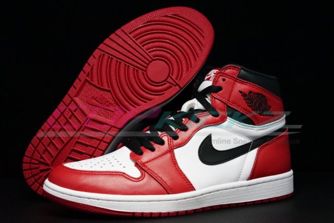 555088-101,AJ1,Air Jordan 1 555088-101AJ1白黑红 完美复刻回归!Air Jordan 1 "Chicago" 清晰图赏 555088-101,AJ1,Air Jordan 1 555088-101AJ1白黑红 完美复刻回归!Air Jordan 1 "Chicago" 清晰图赏