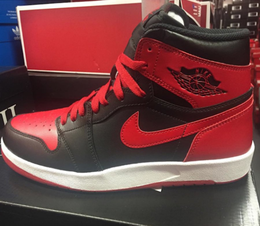 768861-001,AJ1.5,Air Jordan 1. 768861-001AJ1.5 黑红配色加入,Air Jordan 1.5 “Bred” 实物曝光 768861-001,AJ1.5,Air Jordan 1. 768861-001AJ1.5 黑红配色加入,Air Jordan 1.5 “Bred” 实物曝光