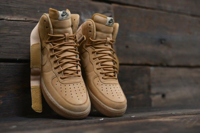 806403-200,AF1,Air Force 1 806403-200AF1高帮 Nike Air Force 1 High “Wheat” 实物近赏 806403-200,AF1,Air Force 1 806403-200AF1高帮 Nike Air Force 1 High “Wheat” 实物近赏