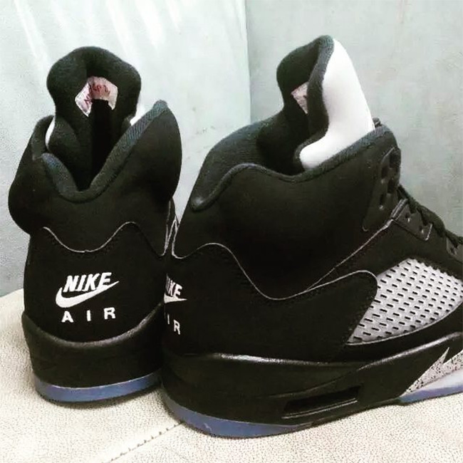 AJ5,Air Jordan 5 AJ5 2016发售信息 Nike Air 后跟!2016 款 Air Jordan 5 OG '90 黑银配色曝光 AJ5,Air Jordan 5 AJ5 2016发售信息 Nike Air 后跟!2016 款 Air Jordan 5 OG '90 黑银配色曝光