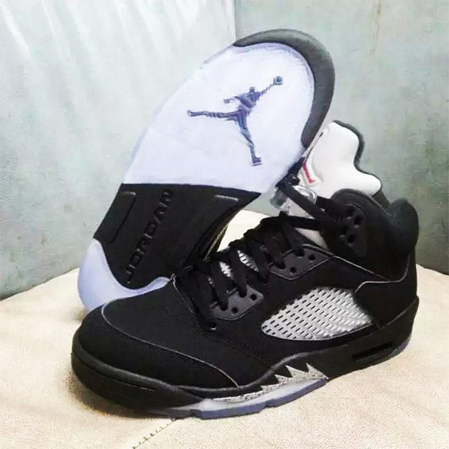 AJ5,Air Jordan 5 AJ5 2016发售信息 Nike Air 后跟!2016 款 Air Jordan 5 OG '90 黑银配色曝光 AJ5,Air Jordan 5 AJ5 2016发售信息 Nike Air 后跟!2016 款 Air Jordan 5 OG '90 黑银配色曝光