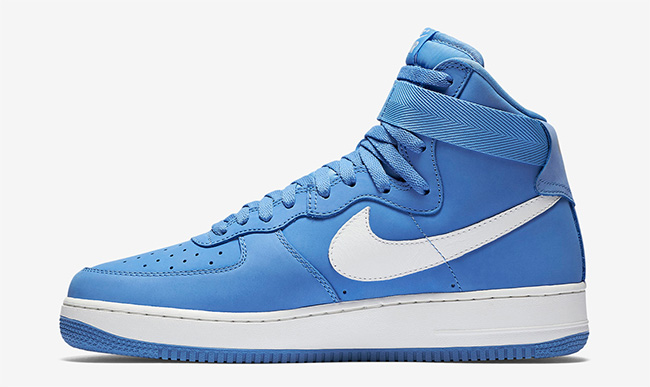 743546-400,AF1,Air Force 1 743546-400AF1 牛巴革鞋面 Nike Air Force 1 High 北卡蓝即将发售 743546-400,AF1,Air Force 1 743546-400AF1 牛巴革鞋面 Nike Air Force 1 High 北卡蓝即将发售