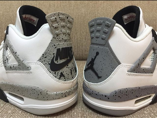 308496-104,AJ4,Air Jordan 4 308496-104AJ4 Air Jordan 4 “White Cement” 2016 款上脚实拍 308496-104,AJ4,Air Jordan 4 308496-104AJ4 Air Jordan 4 “White Cement” 2016 款上脚实拍