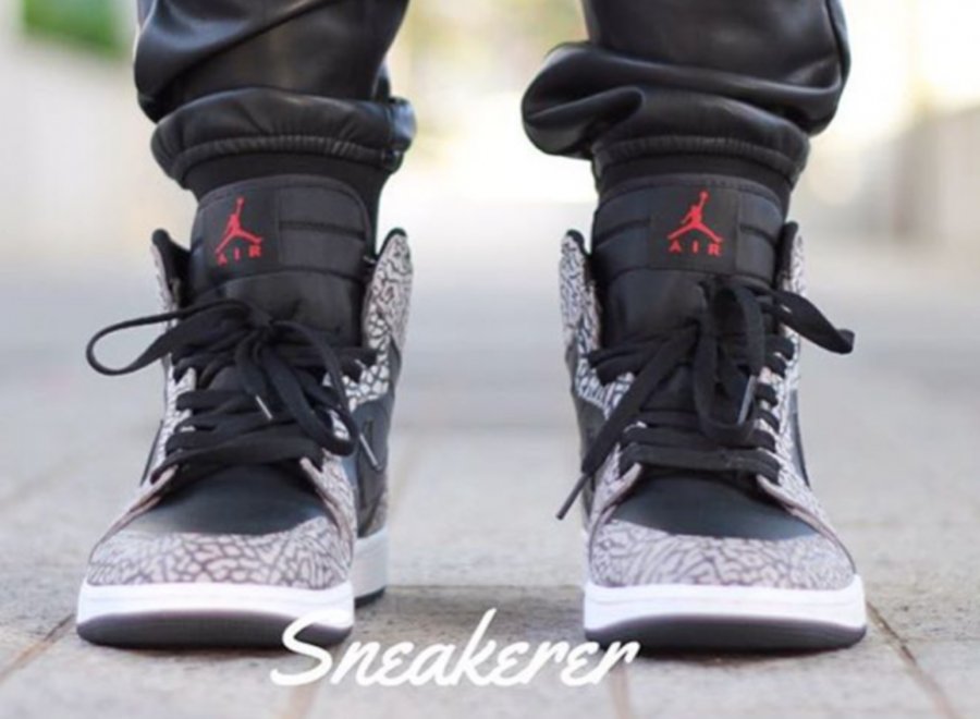 839115-013,AJ1,Air Jordan 1 839115-013AJ1爆裂纹 Unsupreme Air Jordan 1 “Black Elephant Print” 上脚实拍 839115-013,AJ1,Air Jordan 1 839115-013AJ1爆裂纹 Unsupreme Air Jordan 1 “Black Elephant Print” 上脚实拍
