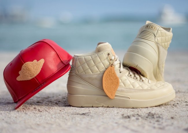 834825-250,AJ2,Air Jordan 2 834825-250AJ2 完美无缺,Don C x Air Jordan 2 “Beach” 套装近赏 834825-250,AJ2,Air Jordan 2 834825-250AJ2 完美无缺,Don C x Air Jordan 2 “Beach” 套装近赏
