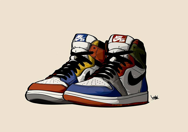 555088-026,AJ1,Air Jordan 1 555088-026AJ1 What The Air Jordan 1 最新设想图 555088-026,AJ1,Air Jordan 1 555088-026AJ1 What The Air Jordan 1 最新设想图