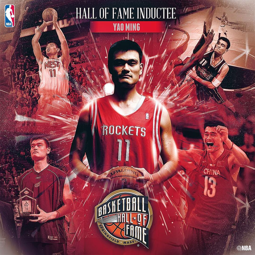NBA 姚明、奥尼尔、艾佛森入选名人堂 NBA 姚明、奥尼尔、艾佛森入选名人堂
