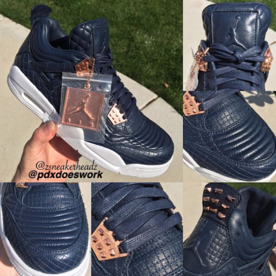 AJ4,Air Jordan 4,AJ4海军蓝 AJ4 奢华海军蓝 Air Jordan 4 Premium “Navy” 秋季发售 AJ4,Air Jordan 4,AJ4海军蓝 AJ4 奢华海军蓝 Air Jordan 4 Premium “Navy” 秋季发售