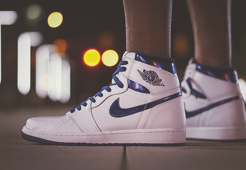 555088-106,AJ1 High OG,Air Jor 555088-106AJ1 复古运动活力十足!Air Jordan 1 Metallic Navy 上脚 555088-106,AJ1 High OG,Air Jor 555088-106AJ1 复古运动活力十足!Air Jordan 1 Metallic Navy 上脚