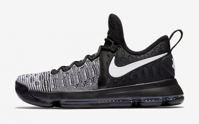 844382-010,KD9,Nike 844382-010 女款同步上架!黑白奥利奥 KD 9 中国区发售信息 844382-010,KD9,Nike 844382-010 女款同步上架!黑白奥利奥 KD 9 中国区发售信息