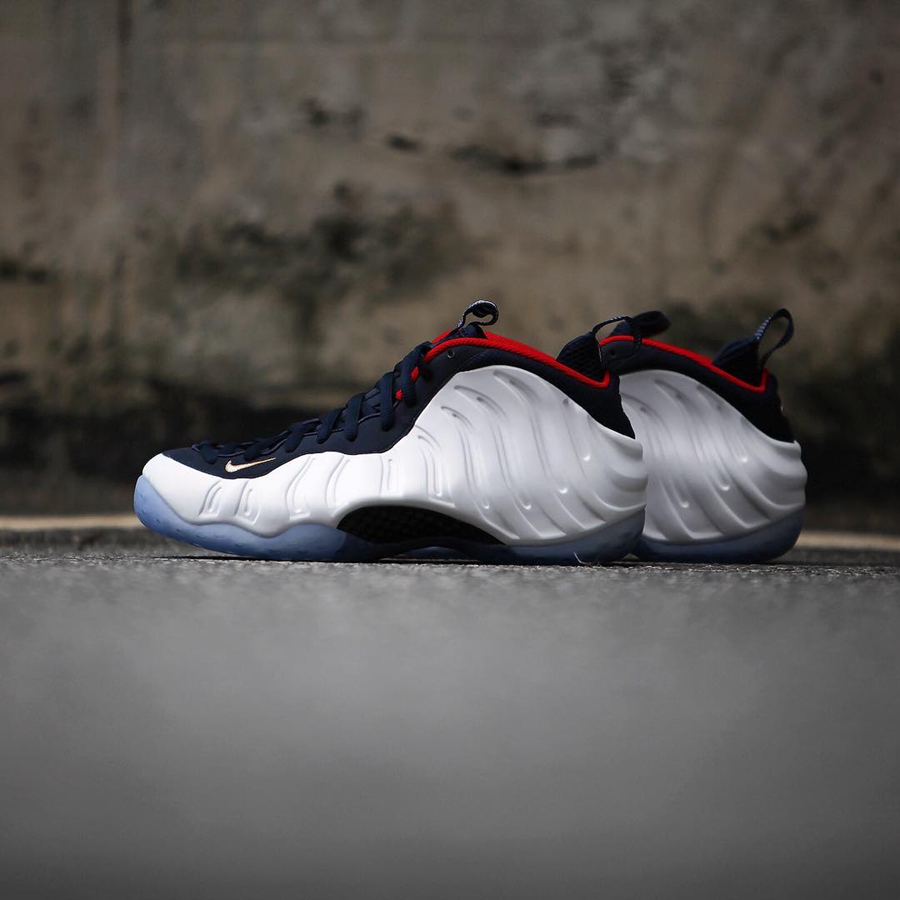 575420-400,Foamposite One,Foam 奥运喷 Nike Air Foamposite One “Olympic” 实物近赏 575420-400,Foamposite One,Foam 奥运喷 Nike Air Foamposite One “Olympic” 实物近赏
