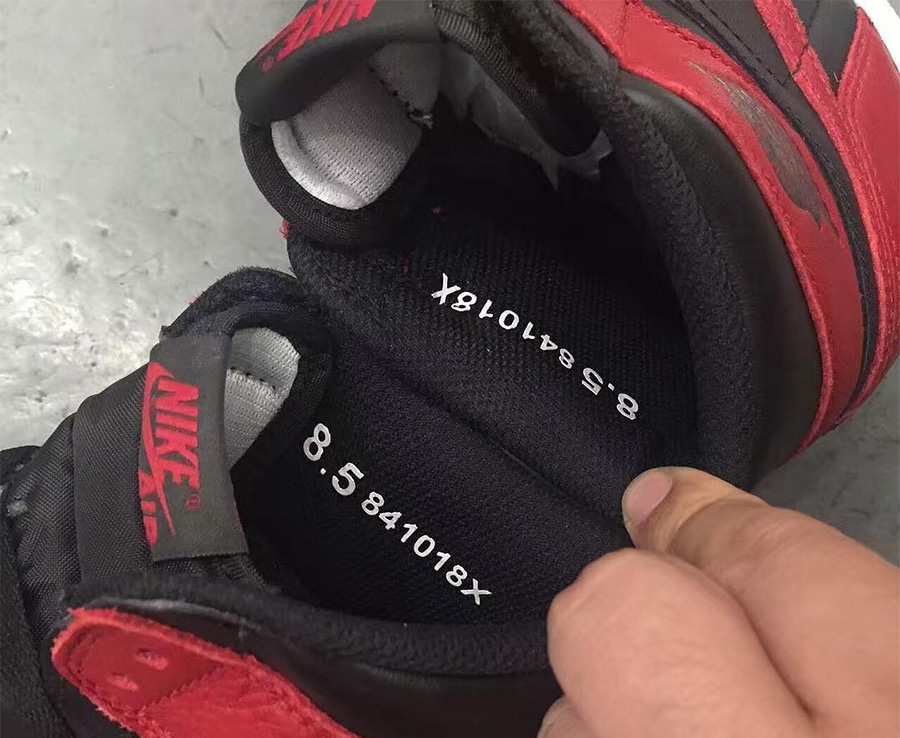 555088-001,AJ1,Air Jordan 1,AJ 555088-001AJ1禁穿 全新禁穿 Air Jordan 1 Retro OG High “Banned” 细节图片 555088-001,AJ1,Air Jordan 1,AJ 555088-001AJ1禁穿 全新禁穿 Air Jordan 1 Retro OG High “Banned” 细节图片