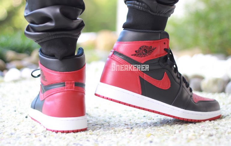 nike,aj1 Air Jordan 1 Retro High OG “Banned” 上脚欣赏 nike,aj1 Air Jordan 1 Retro High OG “Banned” 上脚欣赏