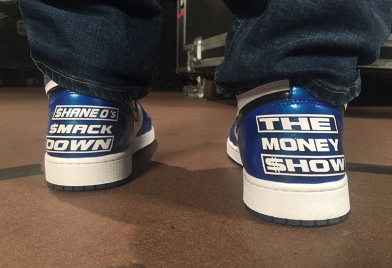 Shane McMahon,Mache,定制 只此一双,WWE 前执行官网晒定制 Air Jordan 1 Shane McMahon,Mache,定制 只此一双,WWE 前执行官网晒定制 Air Jordan 1