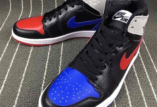 Air Jordan 1,AJ1,Nike,555178-0 恐怖合体,Air Jordan 1 “Top Three” 疑似年底登场 Air Jordan 1,AJ1,Nike,555178-0 恐怖合体,Air Jordan 1 “Top Three” 疑似年底登场