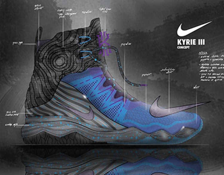 Nike,Kyrie 3 高帮内靴?!疑似 Nike Kyrie 3 概念图释出 Nike,Kyrie 3 高帮内靴?!疑似 Nike Kyrie 3 概念图释出