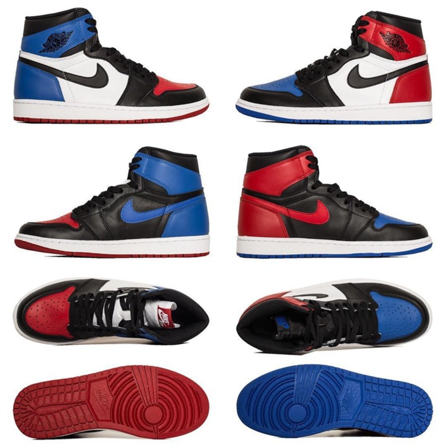 AJ1,Air Jordan 1,555178-010 一览经典无死角!Air Jordan 1 “Top 3” 官方图片公布 AJ1,Air Jordan 1,555178-010 一览经典无死角!Air Jordan 1 “Top 3” 官方图片公布