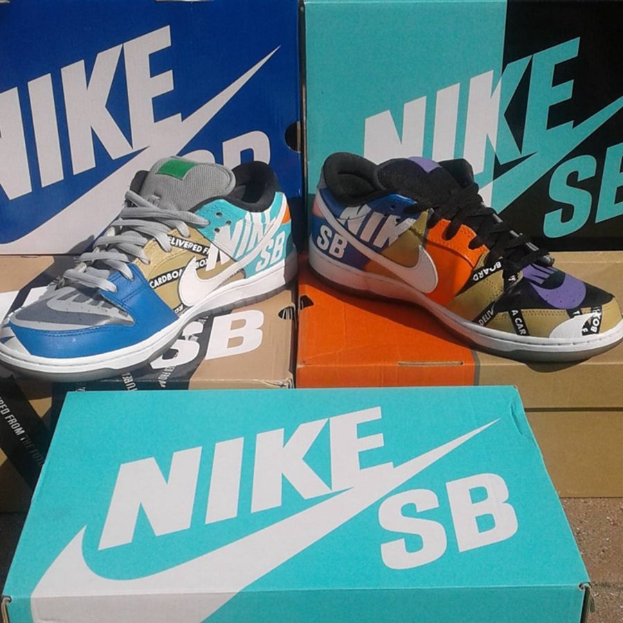 What the,球鞋定制,Nike SB 另辟蹊径!Nike SB “What the Dunk Box” 球鞋定制欣赏 What the,球鞋定制,Nike SB 另辟蹊径!Nike SB “What the Dunk Box” 球鞋定制欣赏