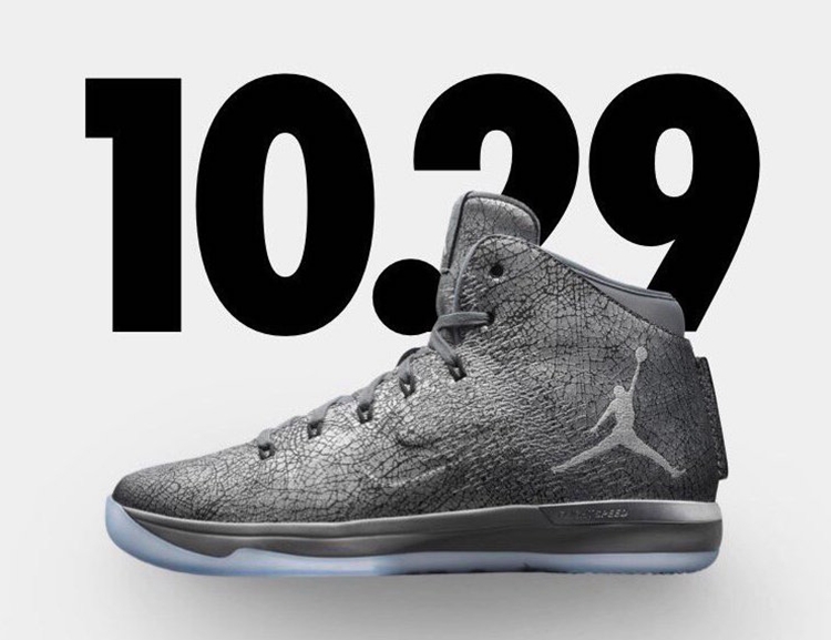 Air Jordan 31,AJ31,Battle Grey 冰裂皮革!Air Jordan XXXI “Battle Grey” 细节近览 Air Jordan 31,AJ31,Battle Grey 冰裂皮革!Air Jordan XXXI “Battle Grey” 细节近览