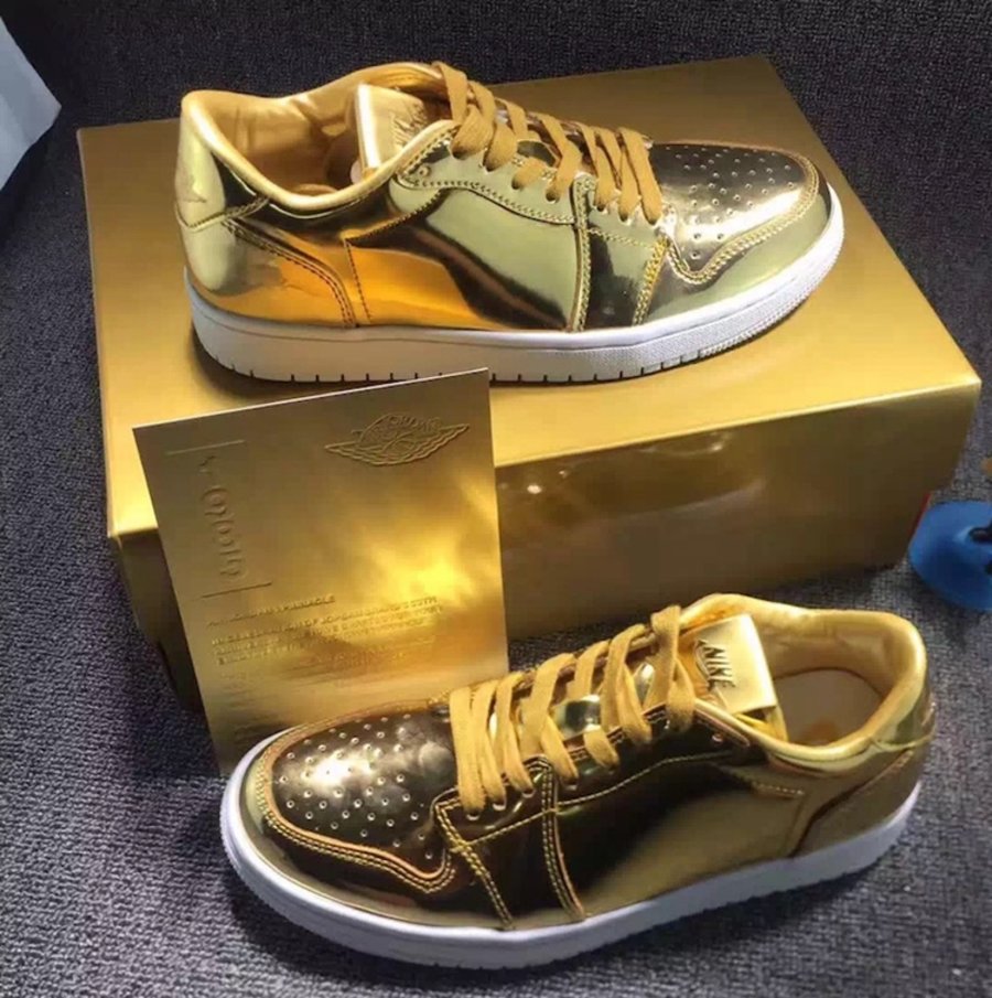 Air Jordan 1,AJ1 耀眼小金鞋!Air Jordan 1 Low Pinnacle “Metallic Gold” 即将登场 Air Jordan 1,AJ1 耀眼小金鞋!Air Jordan 1 Low Pinnacle “Metallic Gold” 即将登场