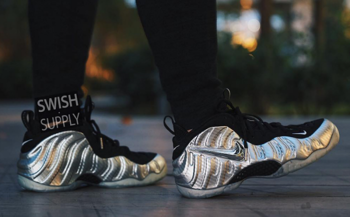 Nike,Air Foamposite Pro,616750 液态银影侠!Air Foamposite Pro PRM “Silver Surfer” 上脚近赏 Nike,Air Foamposite Pro,616750 液态银影侠!Air Foamposite Pro PRM “Silver Surfer” 上脚近赏