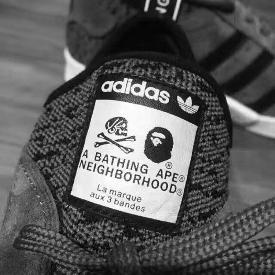 adidas,BAPE,NBHD 比联名更恐怖!BAPE x NBHD x adidas 超强合作鞋款曝光 adidas,BAPE,NBHD 比联名更恐怖!BAPE x NBHD x adidas 超强合作鞋款曝光