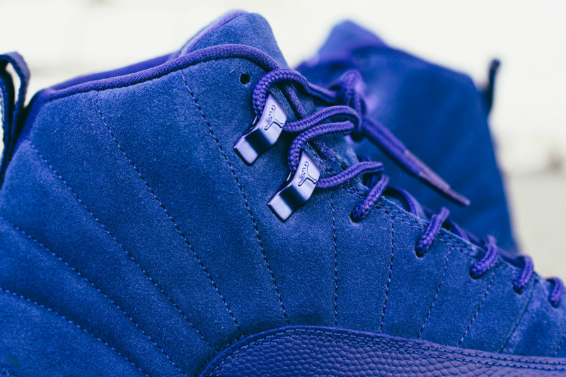 AJ12,Air Jordan 12,130690-400 再续质感游戏!Air Jordan 12 “Blue Suede” 细节近赏 AJ12,Air Jordan 12,130690-400 再续质感游戏!Air Jordan 12 “Blue Suede” 细节近赏