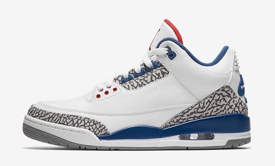 AJ3,Air Jordan 3,854262-106 官图释出! Air Jordan 3 “Ture Blue” 下周发售 AJ3,Air Jordan 3,854262-106 官图释出! Air Jordan 3 “Ture Blue” 下周发售