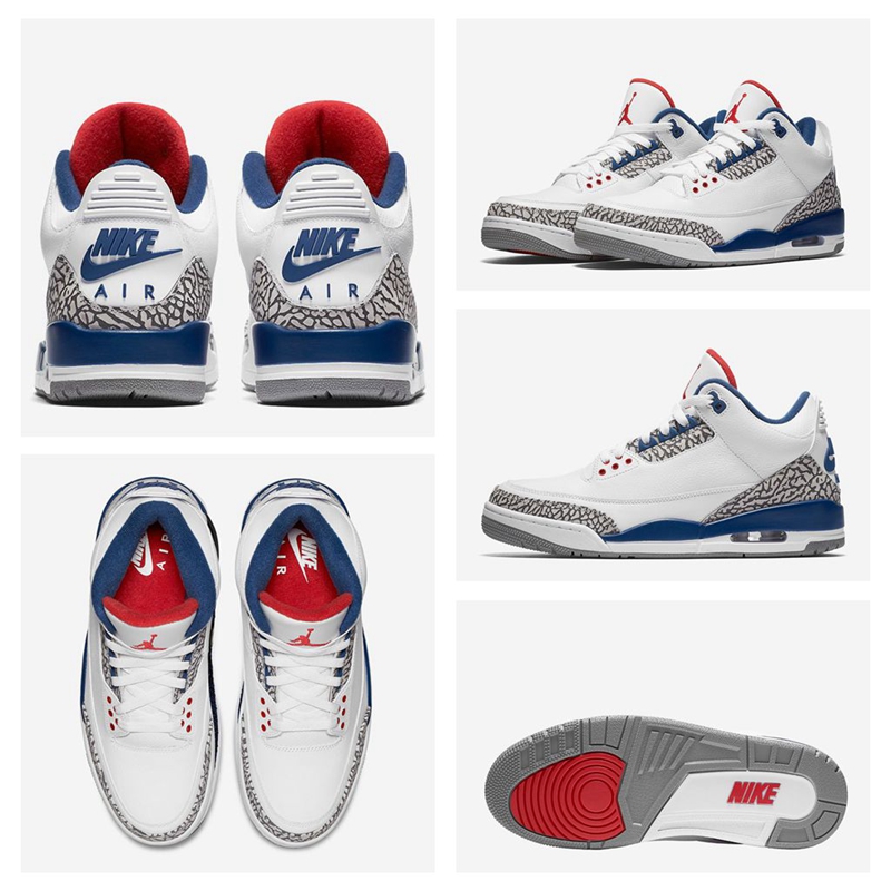 Air Jordan 3,AJ3,854262-106 发售提醒:Air Jordan 3 “True Blue” 明日官网上架 Air Jordan 3,AJ3,854262-106 发售提醒:Air Jordan 3 “True Blue” 明日官网上架
